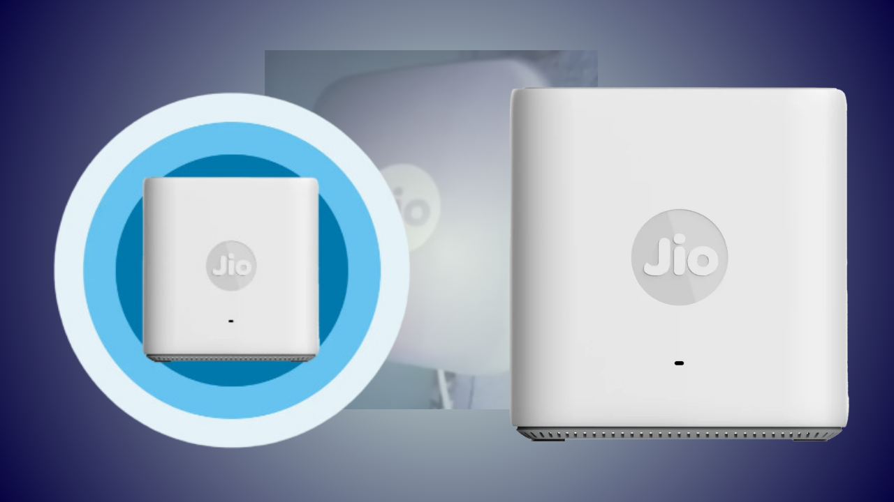 Jio Air Fibre 5g device