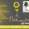 SUNLIGHT BENEFIT FOR HEALTH